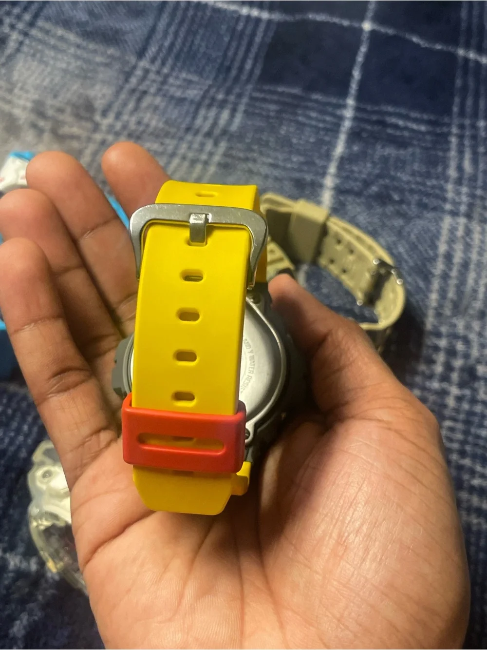 Casio bold yellow