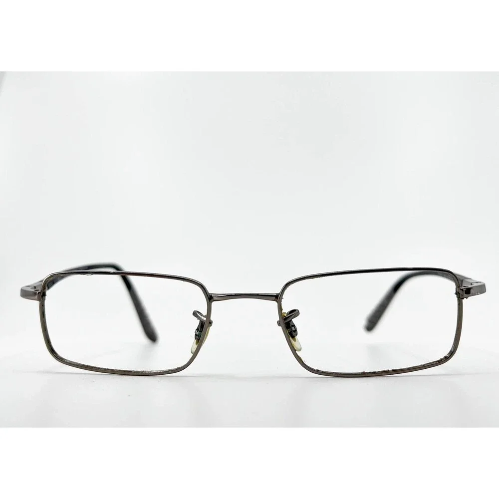 Ray-Ban RB 7511 1000 Eyeglasses Frames Mens Black Silver 49-19-140 1986