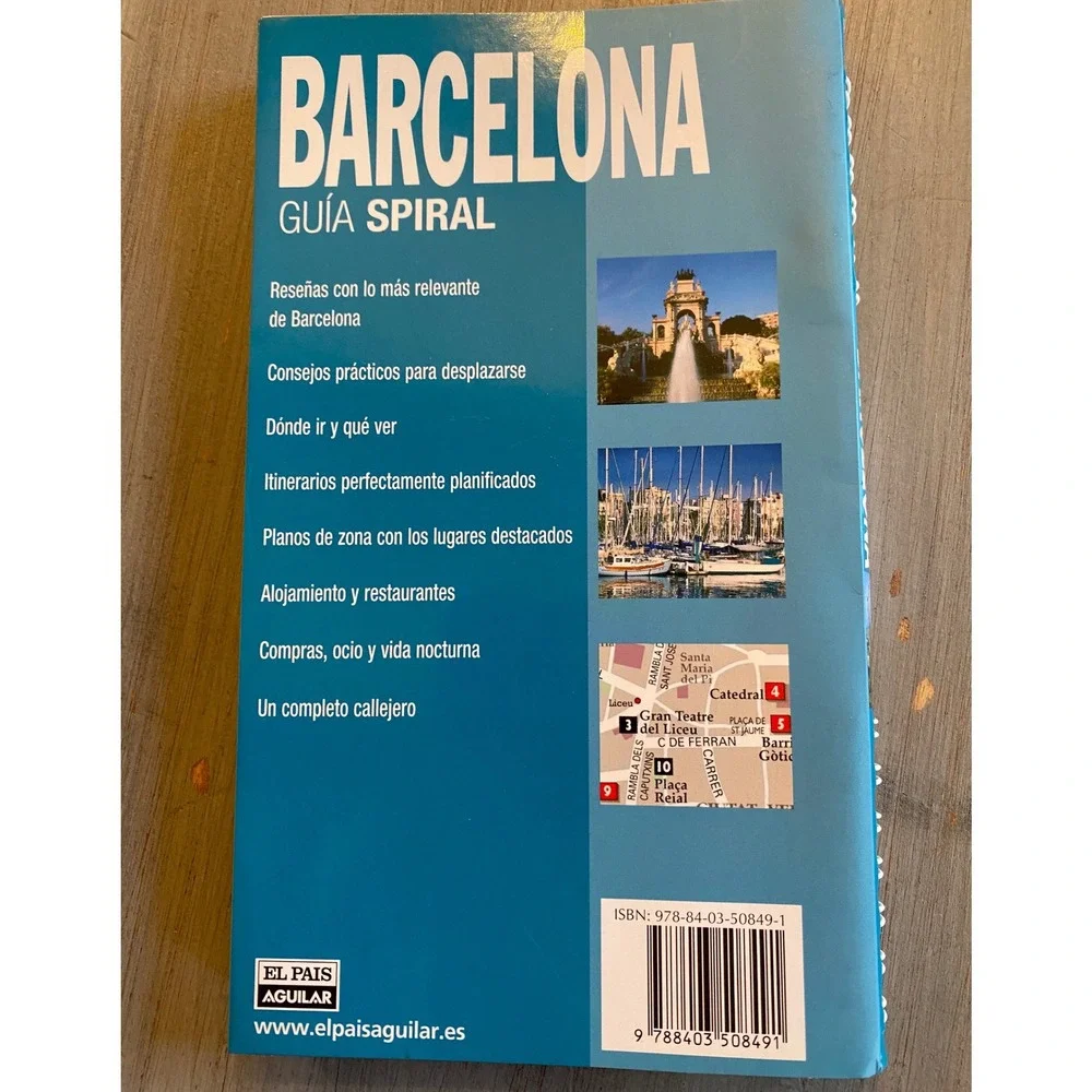 Lot of‎ 4 Travel Guidebooks Italy Barcelona Thailand Rome