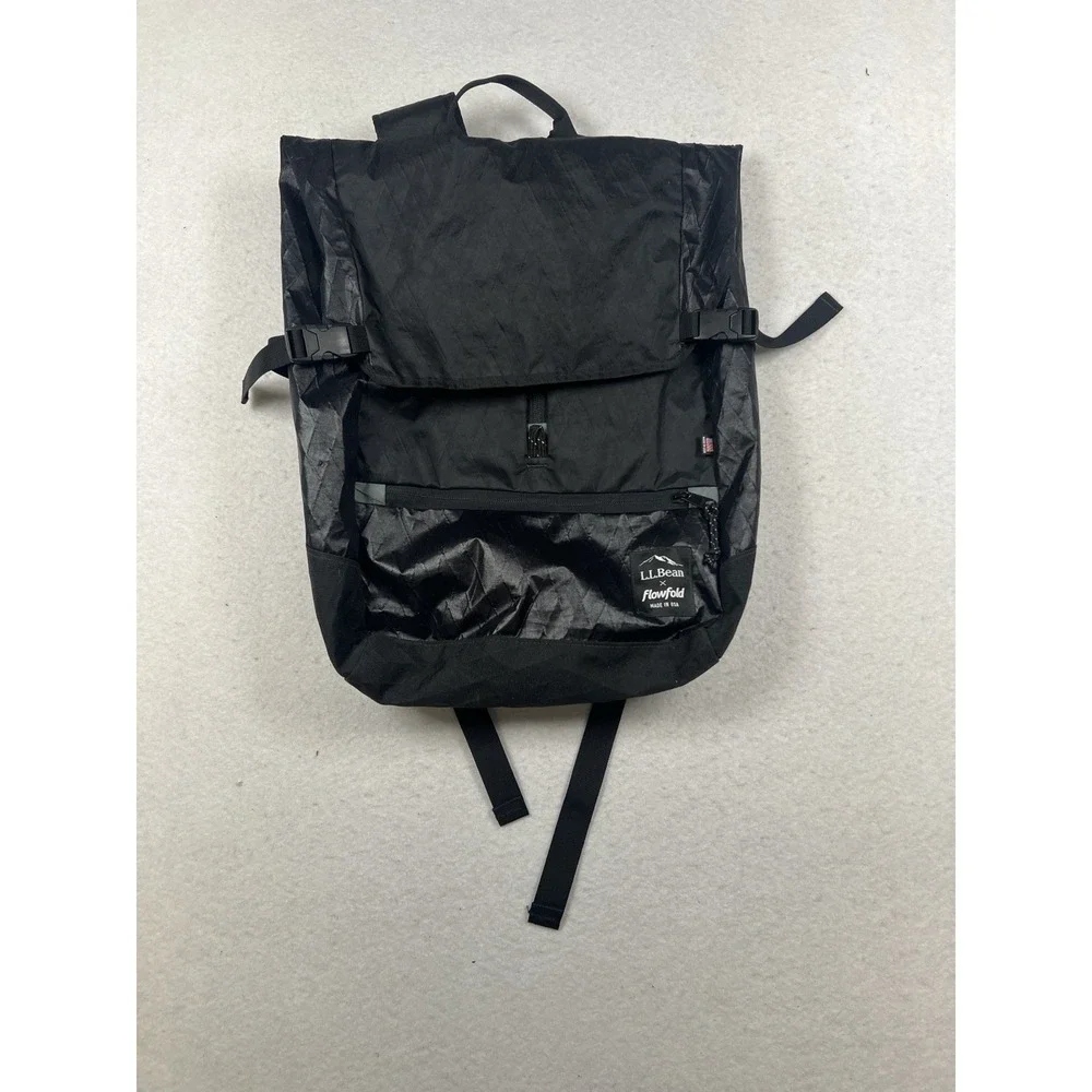 L.L. Bean X FlowFold Backpack Lightweight Nylon Ripstop Lightweight