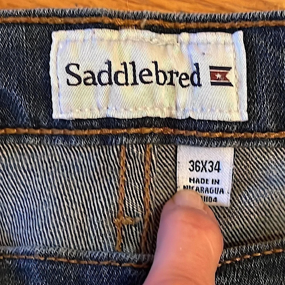 Saddlebred bootcut jeans
