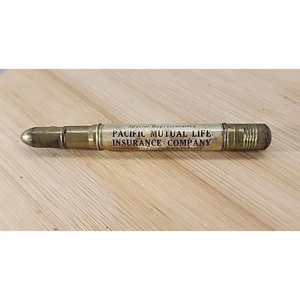 Vtg  Pacific Mutual Life Insurance‎ Co Minneapolis MN Advertising Bullet Pencil