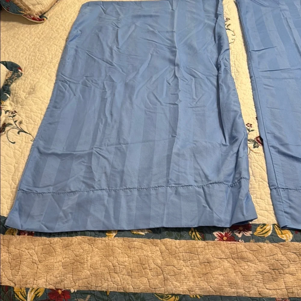 Charter Club Ocean Blue Cotton King Sheet Set & Cases