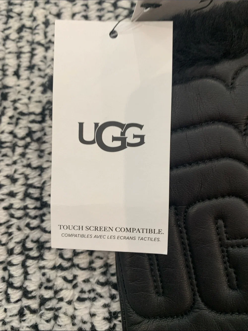 UGG branded quilted