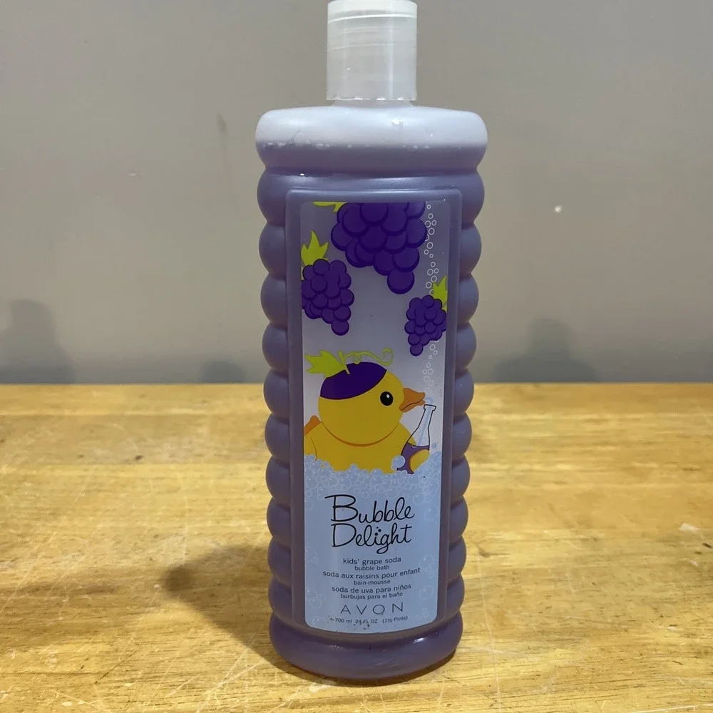 2011 Avon Bubble Bath Delight For‎ Kids Bubble Bath Grape Soda 24Oz Sealed