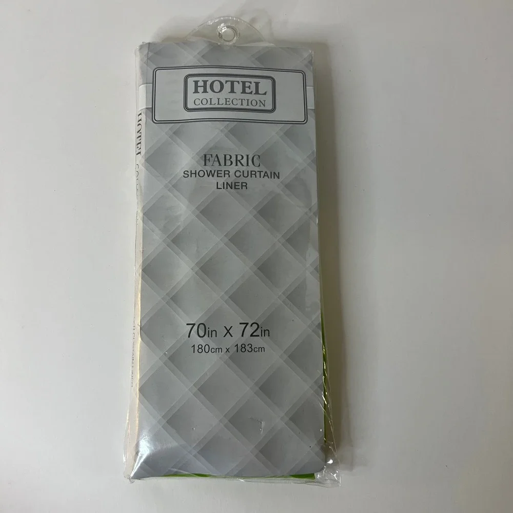 Hotel Collection‎ Fabric Shower Curtain Lime Green 70 x 72