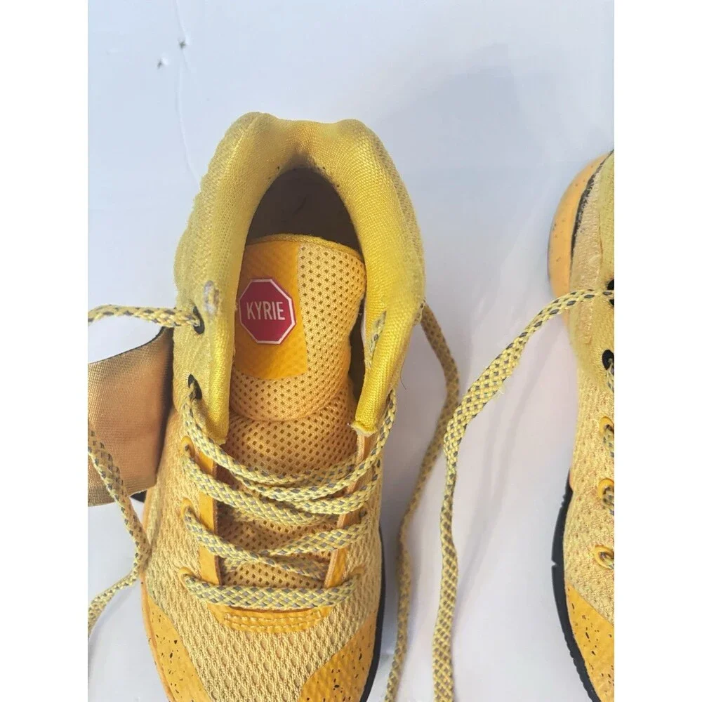 Nike Kyrie 2 PS School Bus 827280–700 Yellow Basketball Shoes Youth US Size 12C