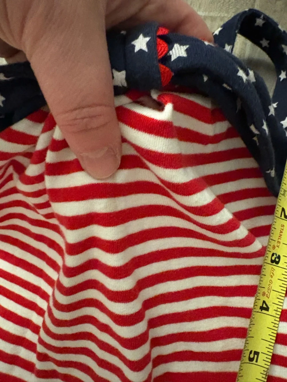 Gymboree red white