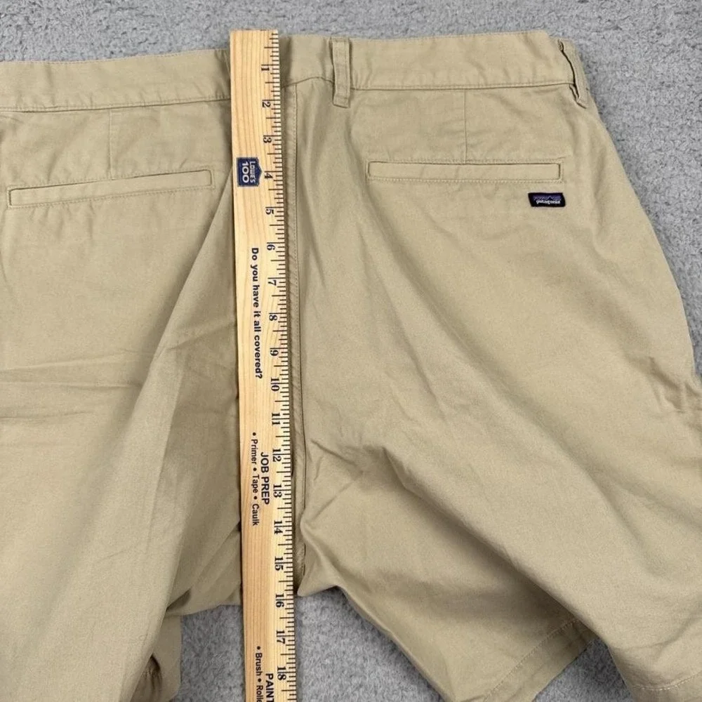 Patagonia Shorts Mens 38 Beige Organic Cotton‎ Chino Casual 9