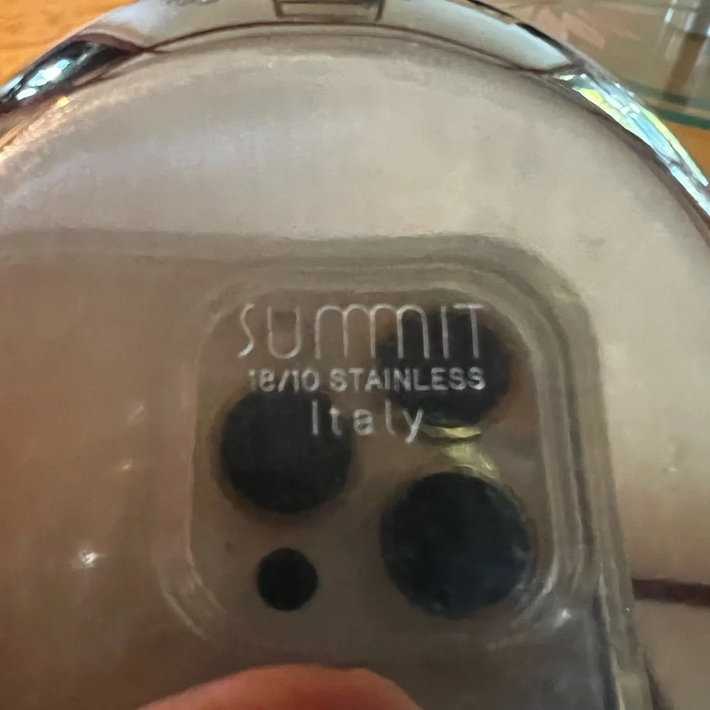 Stainless Steel Bowl summit modern