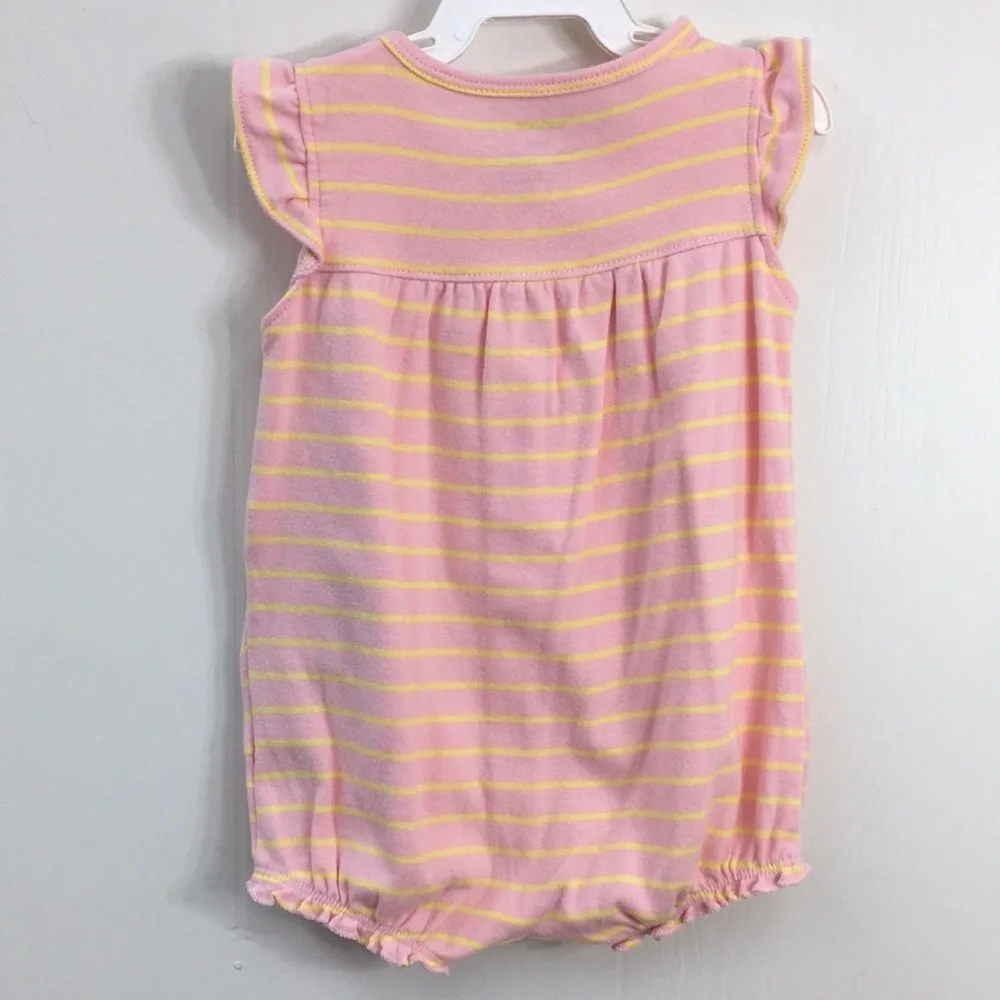 Carters Girls Summer Outfit Bundle of 6 Size 6mo EXCELLENT Condition