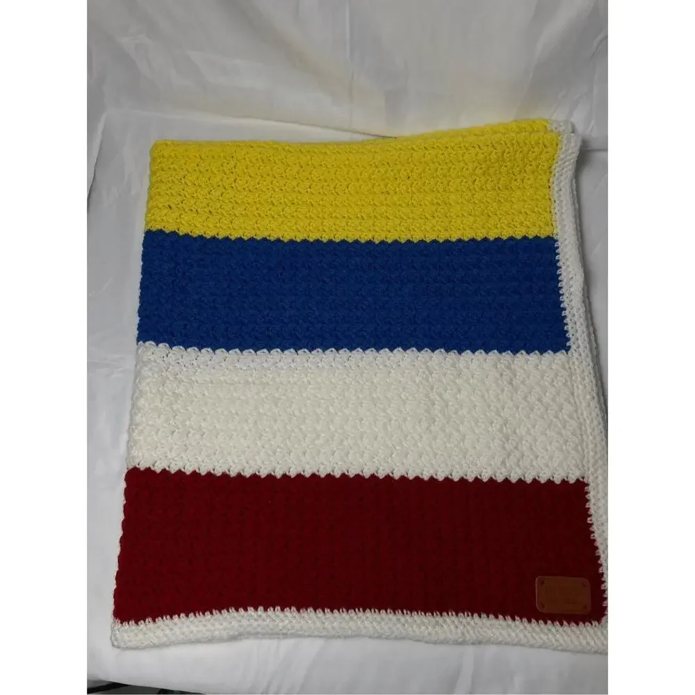 Vintage Crocheted Afghan - You Better‎ Use This!