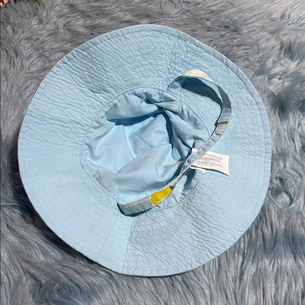 NWT Carters Lemon Reversible Bucket Hat sz 12-24M