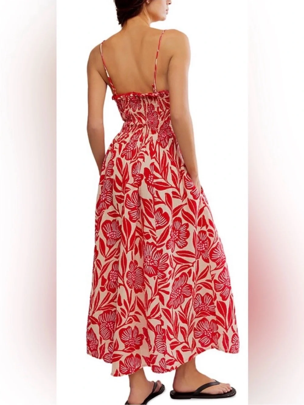 Free People smocked bodice