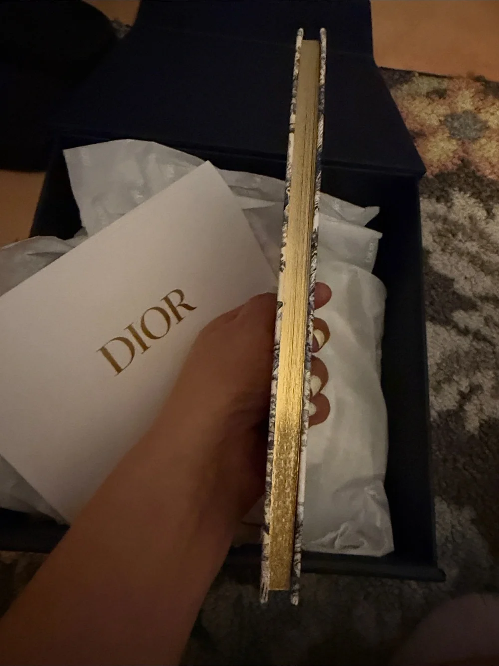 Dior luxury notebook