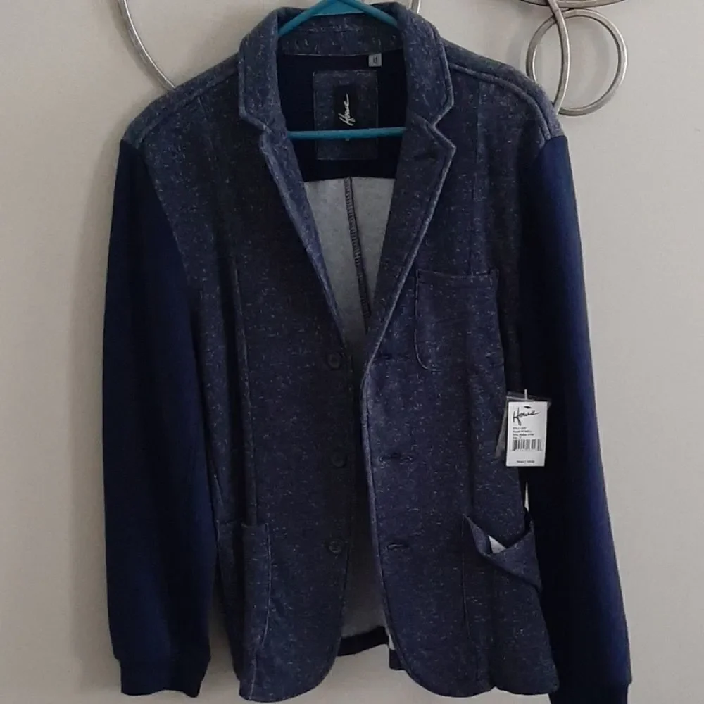 NWT $149 HOWE Navy Still Life blazer