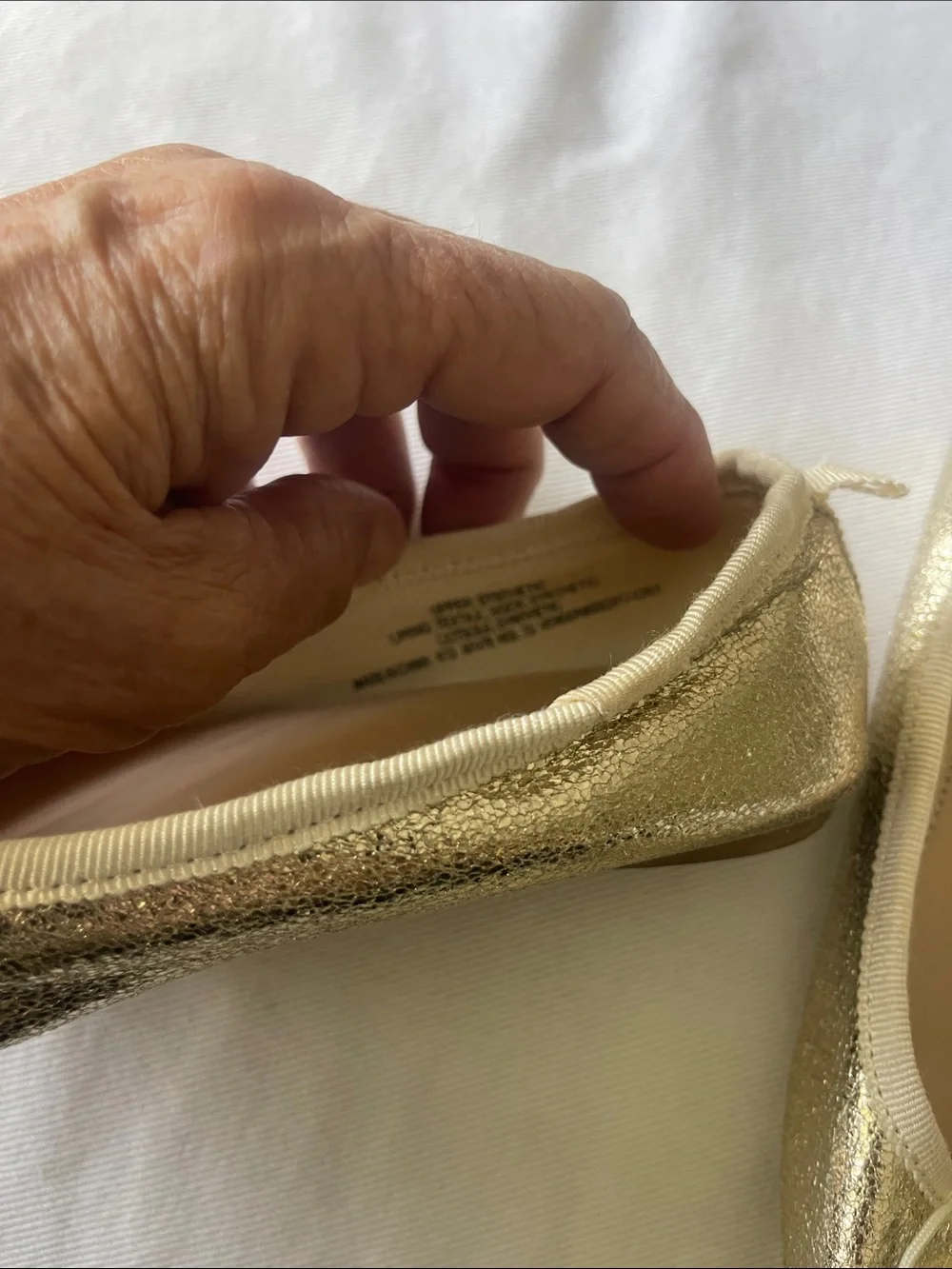 Crewcuts shiny gold