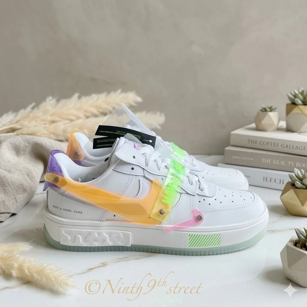 Nike Air Force 1 Fontanka Game Day Sail Green Strike Women’s 9 New