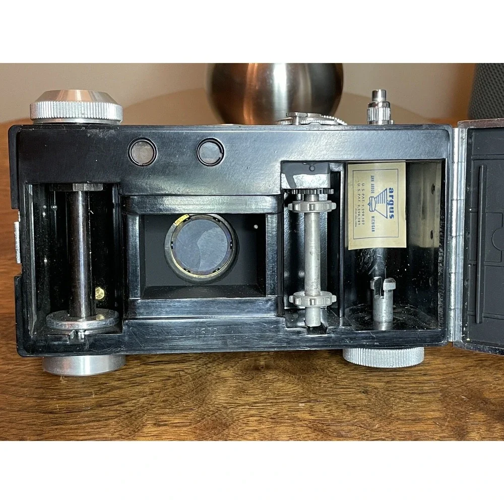 Argus C3 Camera Bilora Tripod Kodak Filters Adapter Rings Excellent Condition