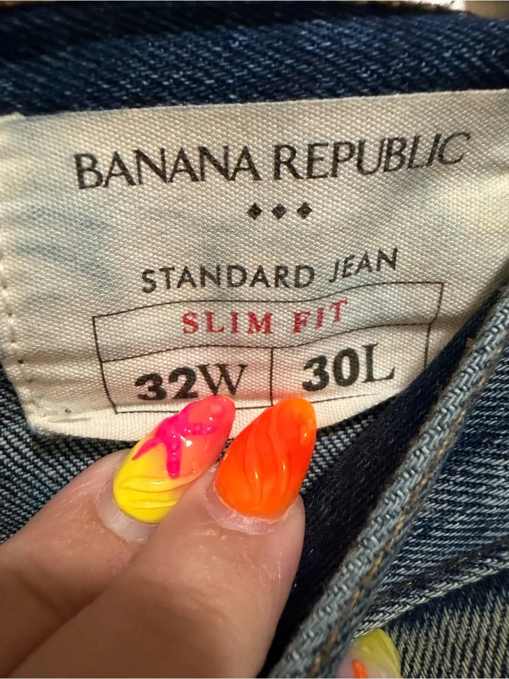 Banana Republic slim straight