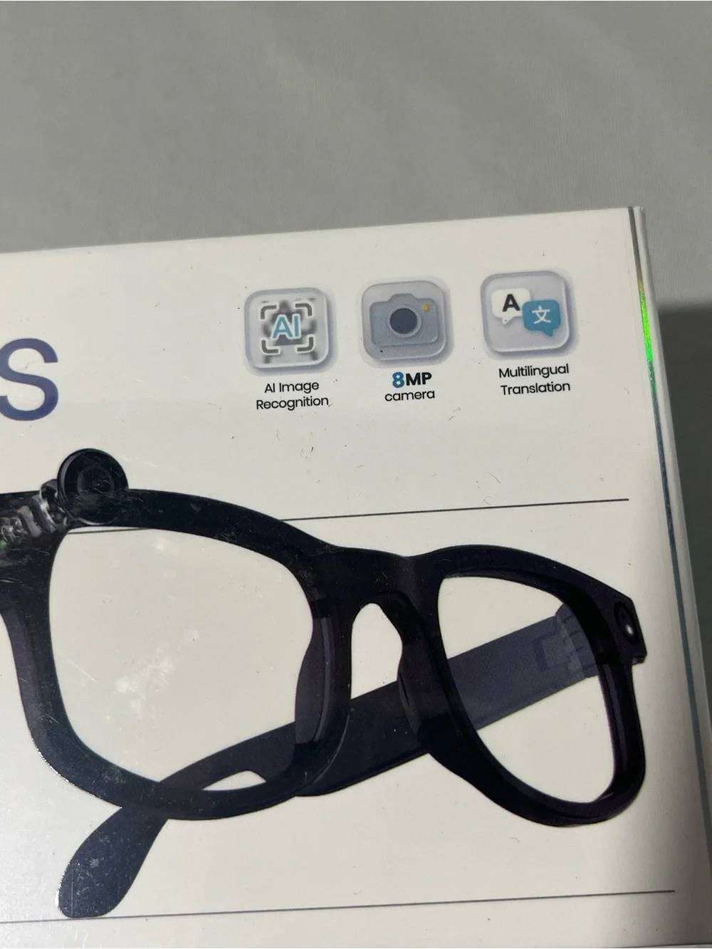 Smart AI Eyewear in Black