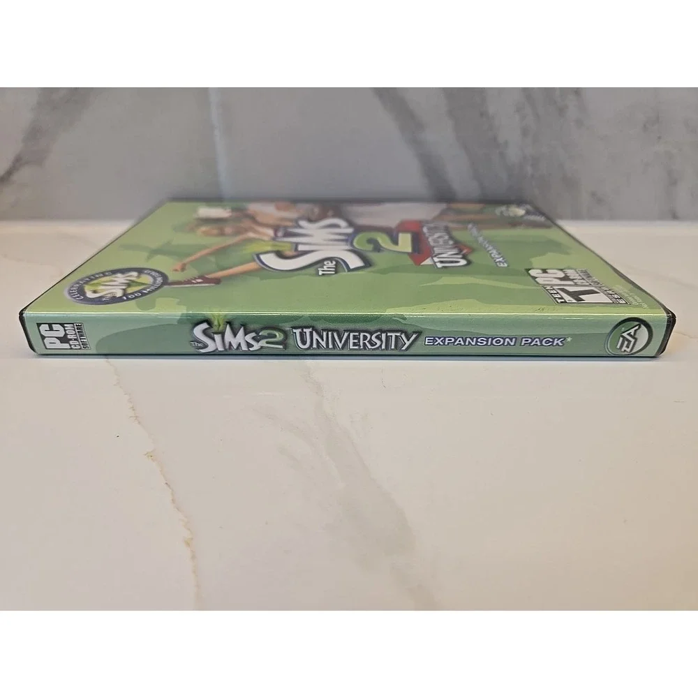 Sims 2: University Expansion Pack (PC CD-ROM 2005) Complete w Manual - Free Ship