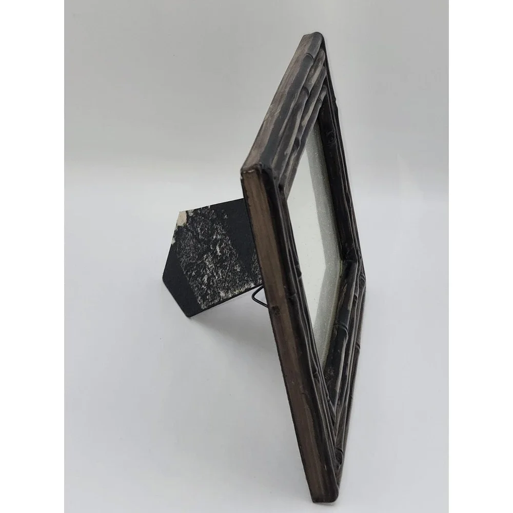 Vintage Faux Bamboo Wood Picture Frame 8x6 Rustic‎ Boho Decor