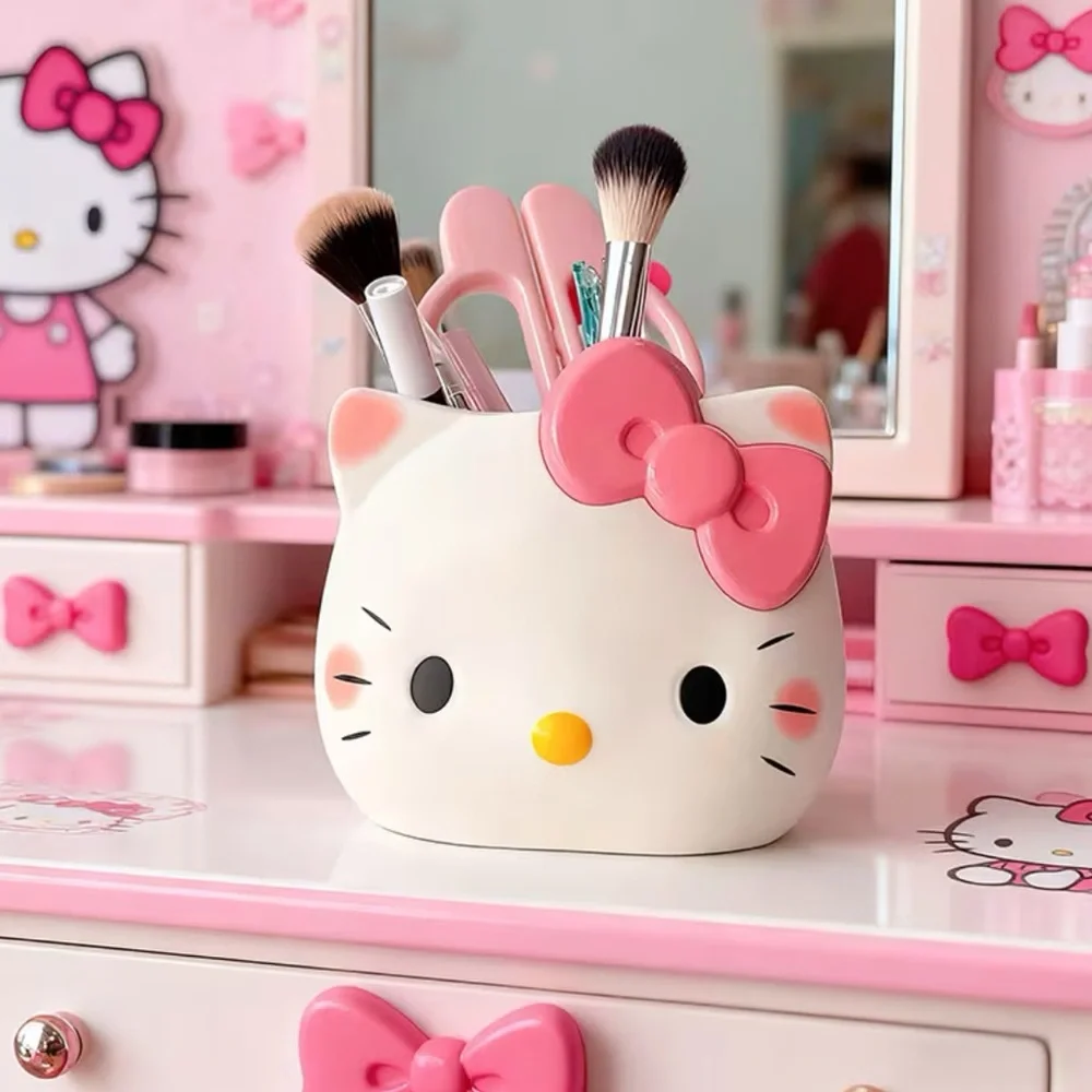 Hello Kitty Make Up Brush or Pen Holder-NEW