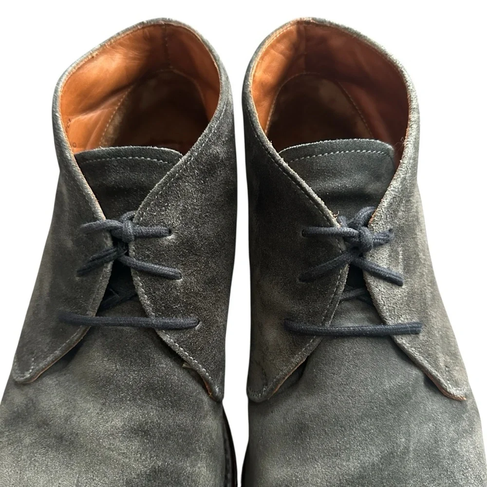 Frye refined leather