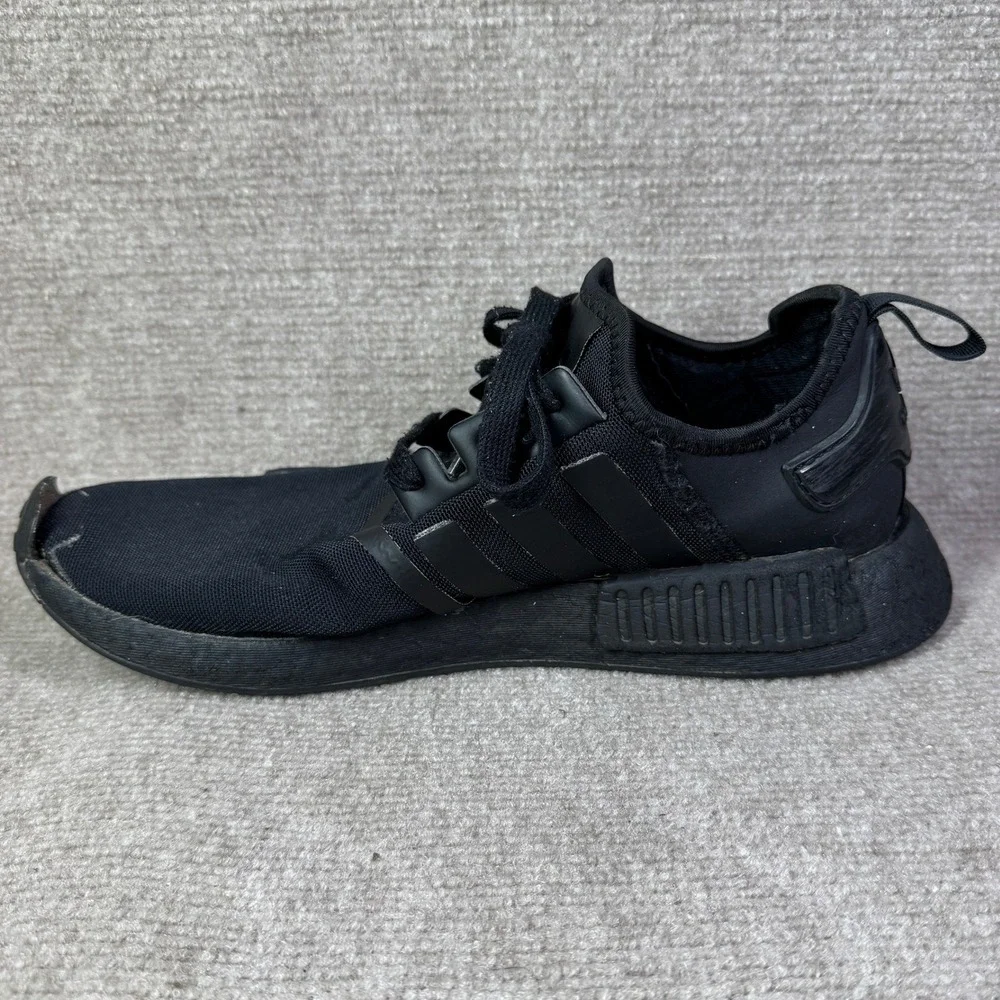Adidas NMD R1 Mens 11 Black Triple Running Shoes FV9015