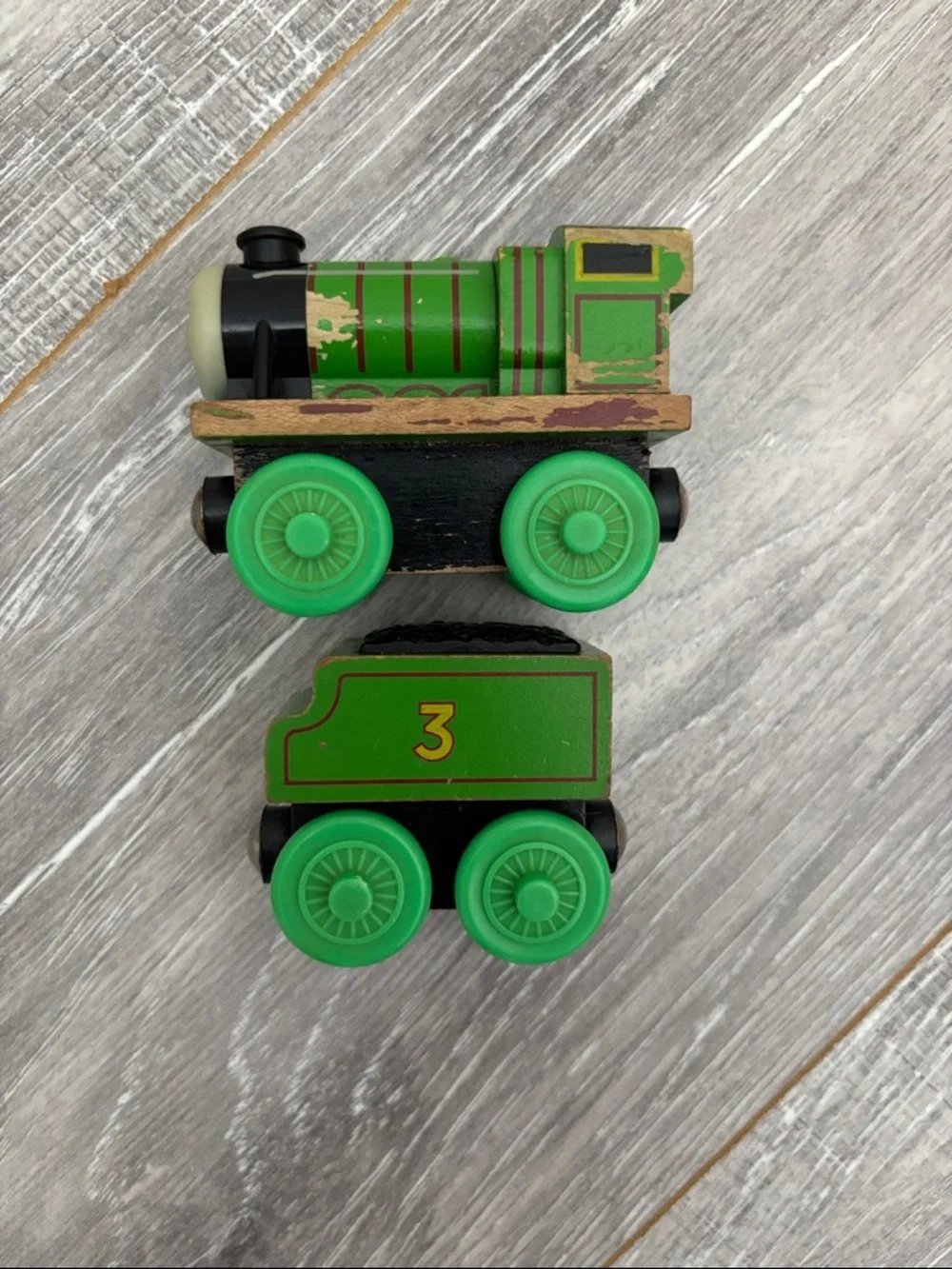 Wooden Henry and Tender - Early Engineers