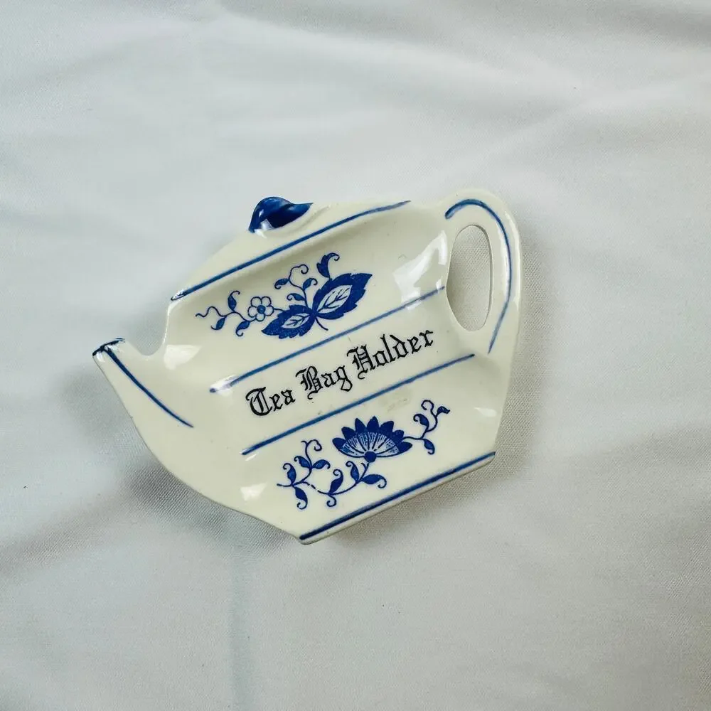 Vintage Ceramic Tea Bag Holder