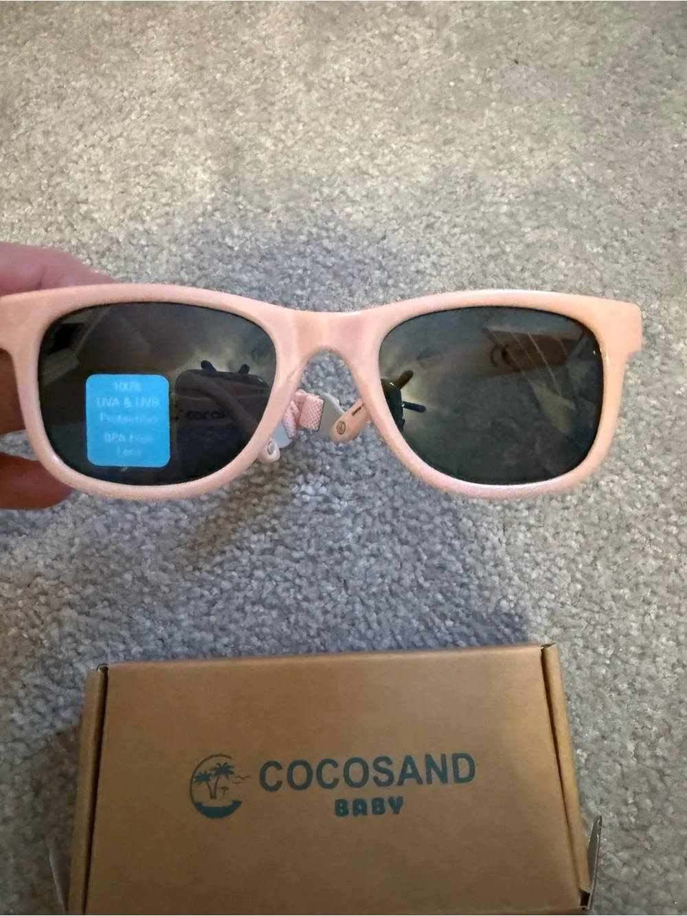 coco sand baby sunglasses
