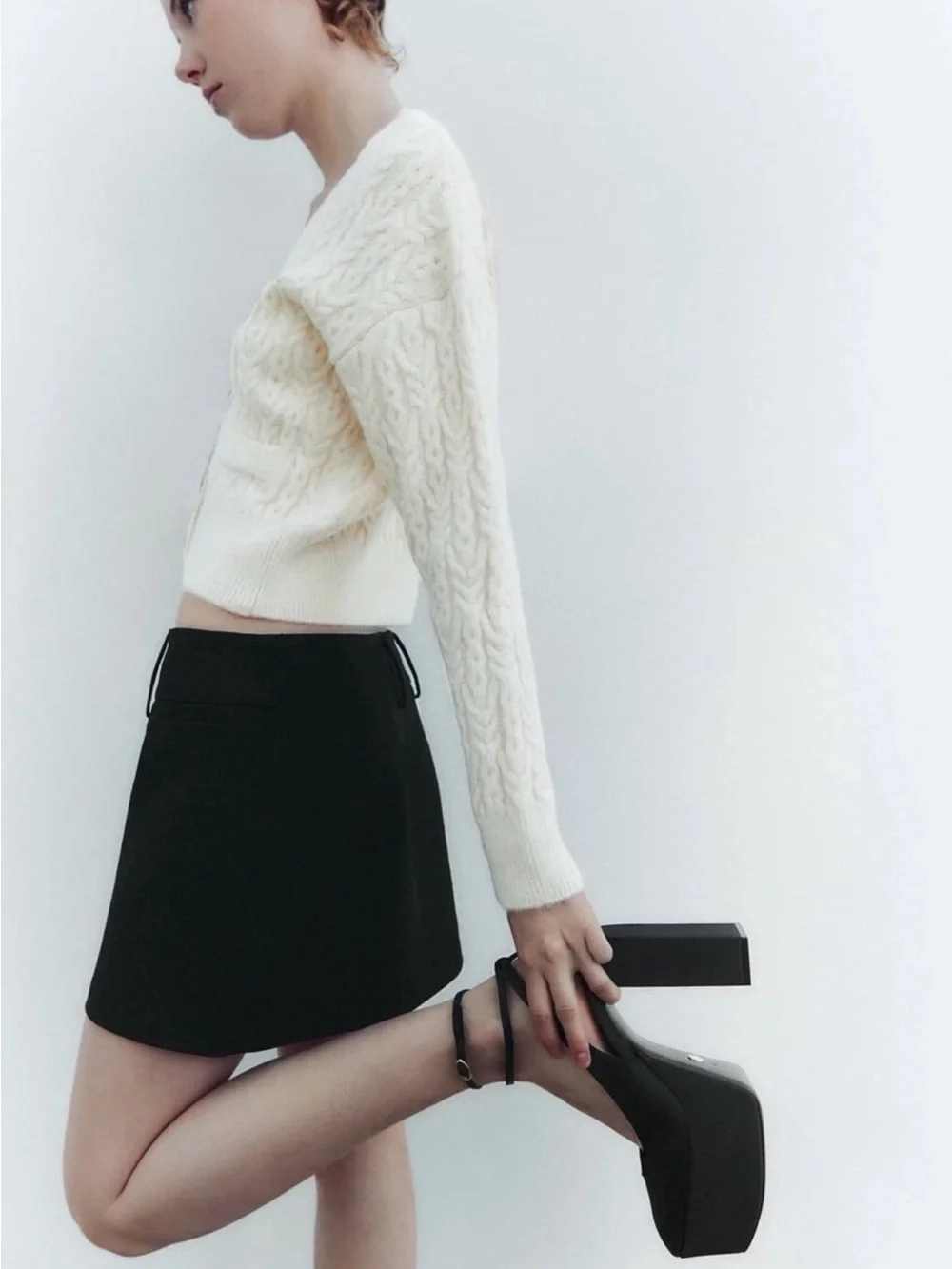 Zara platform heeled