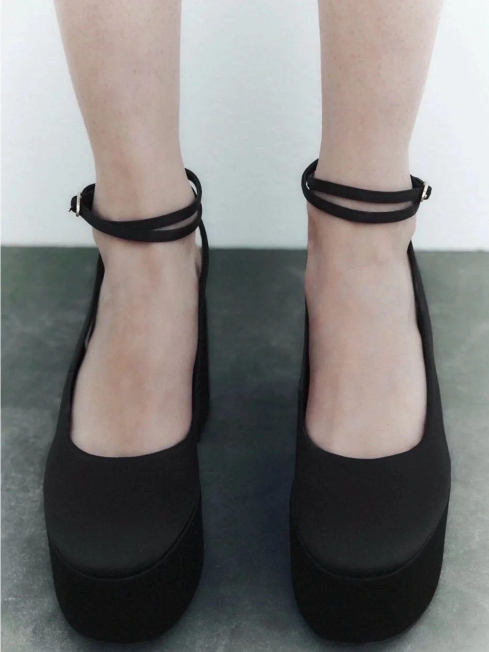 Zara platform heeled