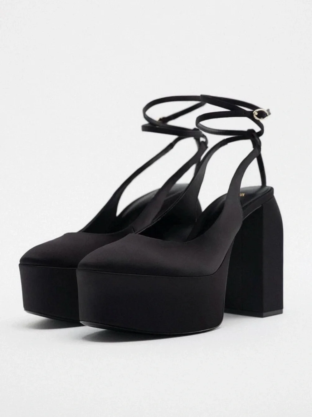 Zara platform heeled
