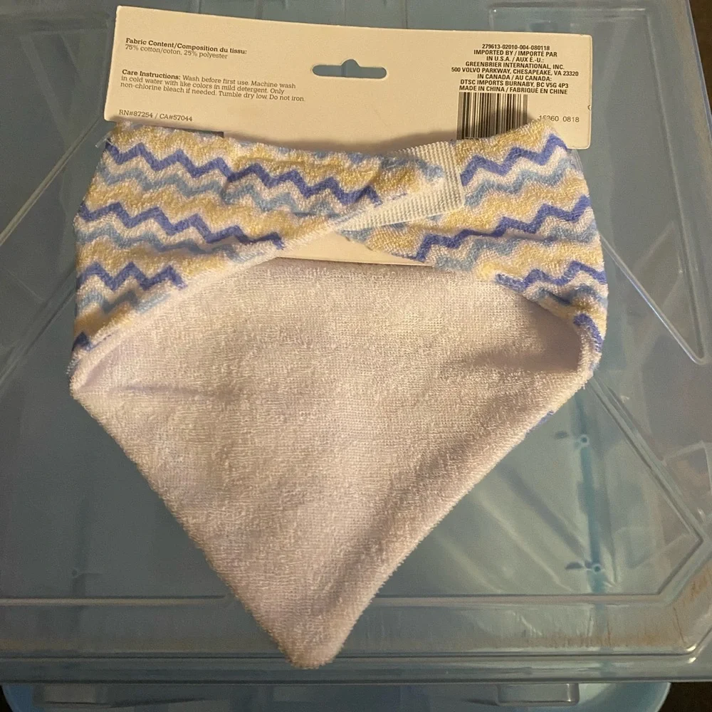 Angle of Mine bandana bib