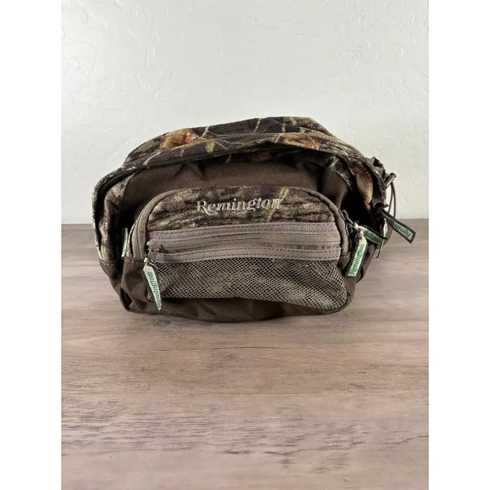 Remington Camouflage Waist Pack Fanny Pack Hunting Gear Bag Outdoor Woodsman EUC