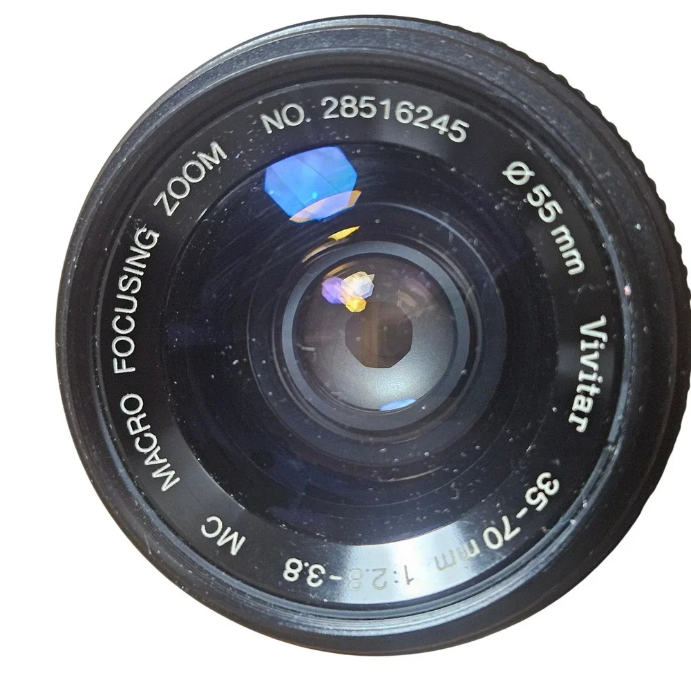 Vivitar 35-70mm f2.8-3.8 MC Macro Focusing Zoom Lens Pentax K Mount P/K-A Japan