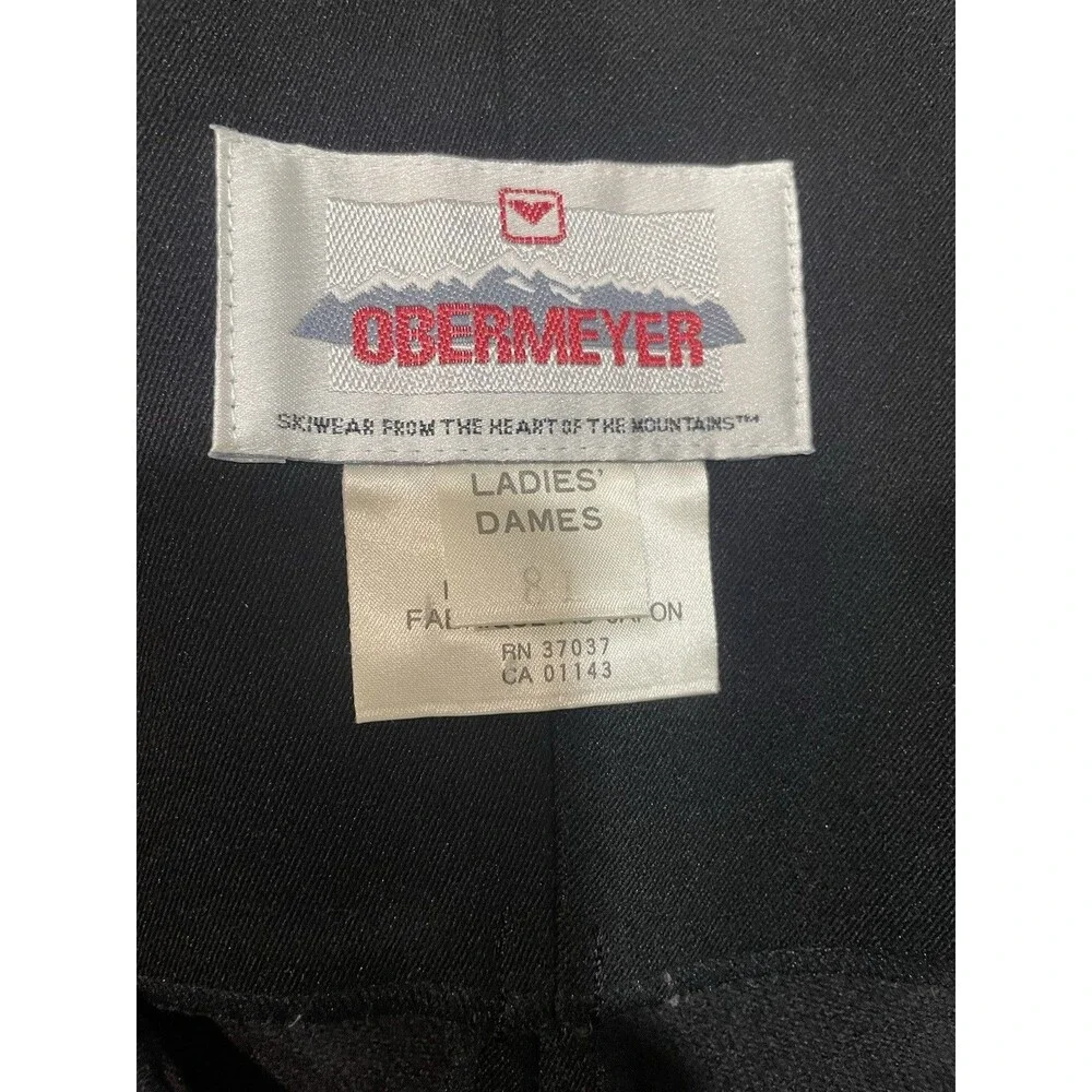 Obermeyer vintage black