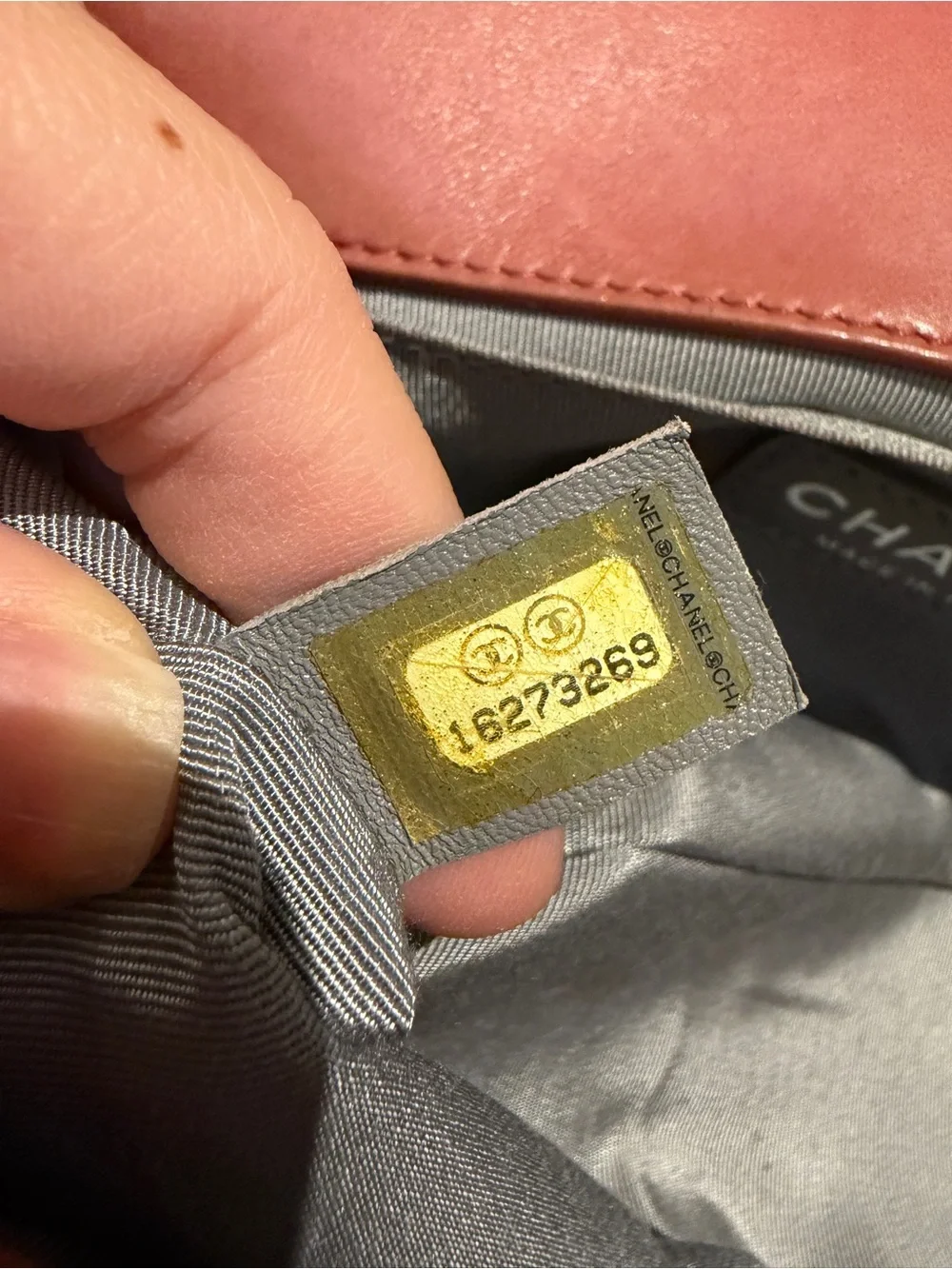 CHANEL Old Medium Boy Bag