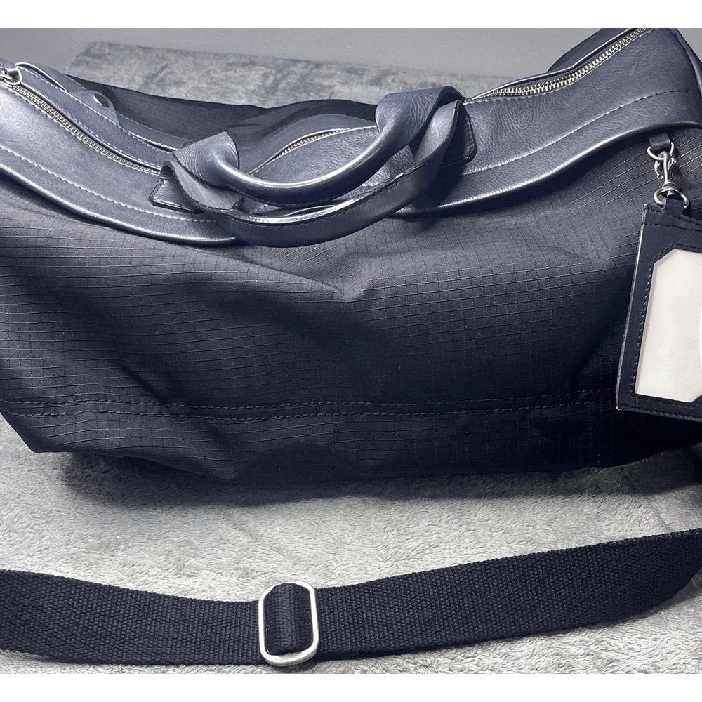 Carbon 2 Cobalt Nylon and Leather Duffle/Weekender‎ bag