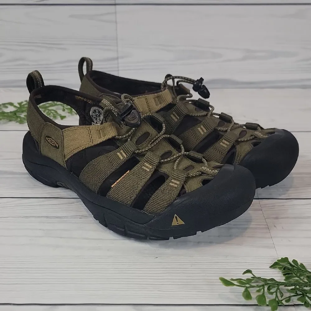 Keen Newport multi-sport Sandals Khaki Olive Mens Size 11