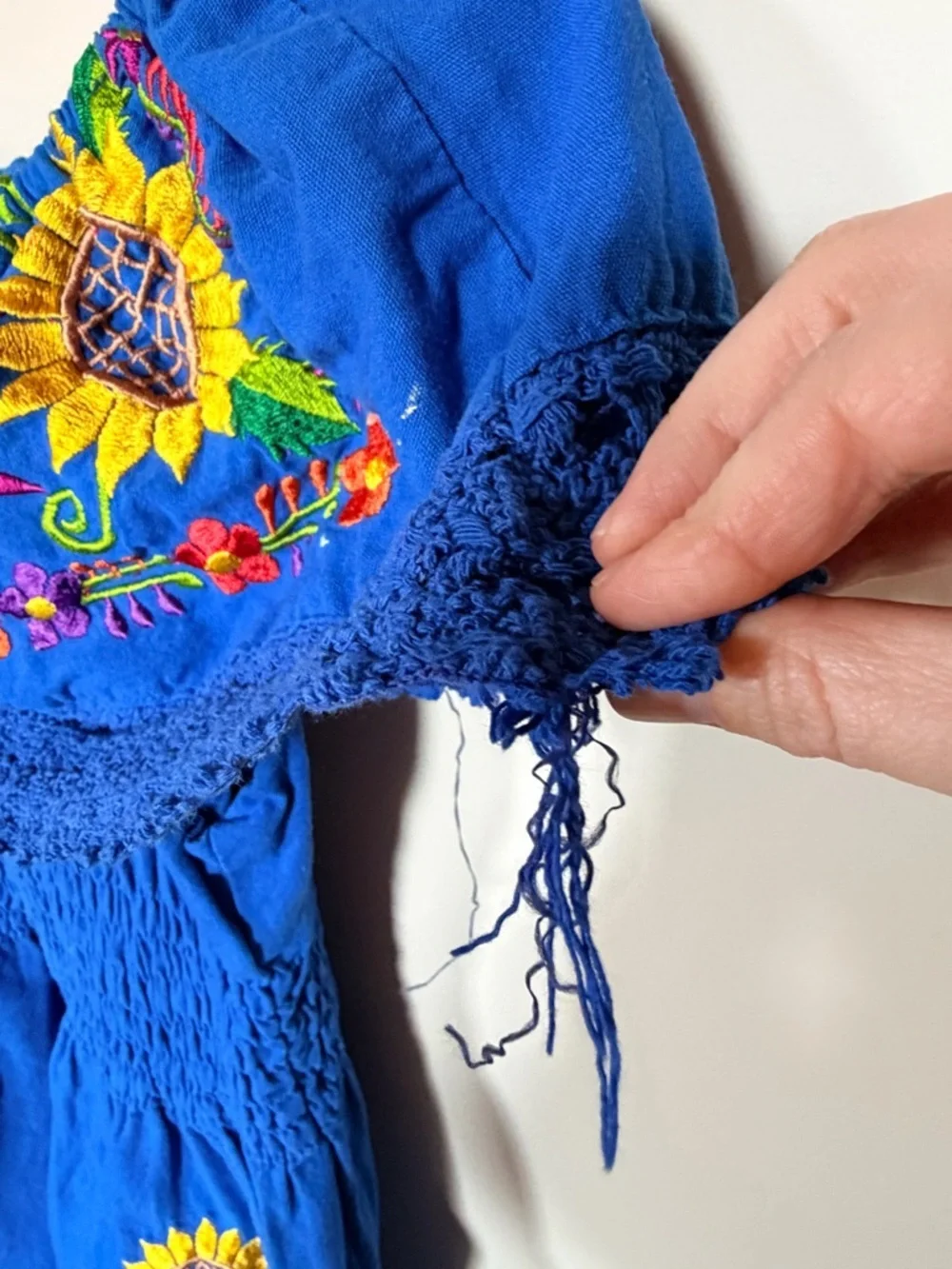Vintage boho sunflower