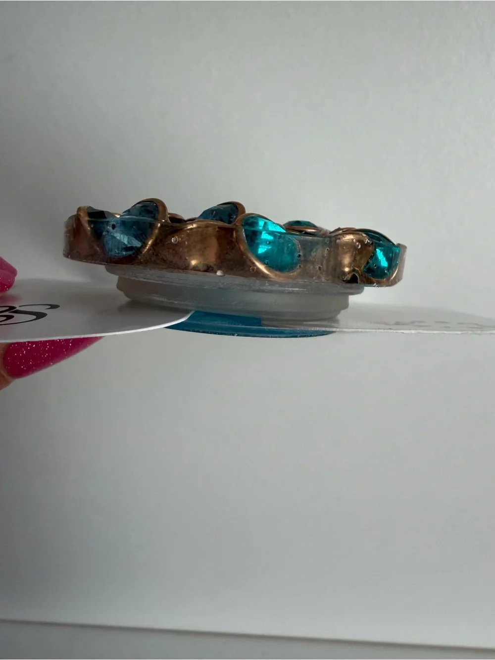Spark*L teal crystal