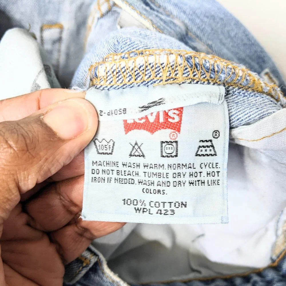 Levi's Light Blue Straight Jeans