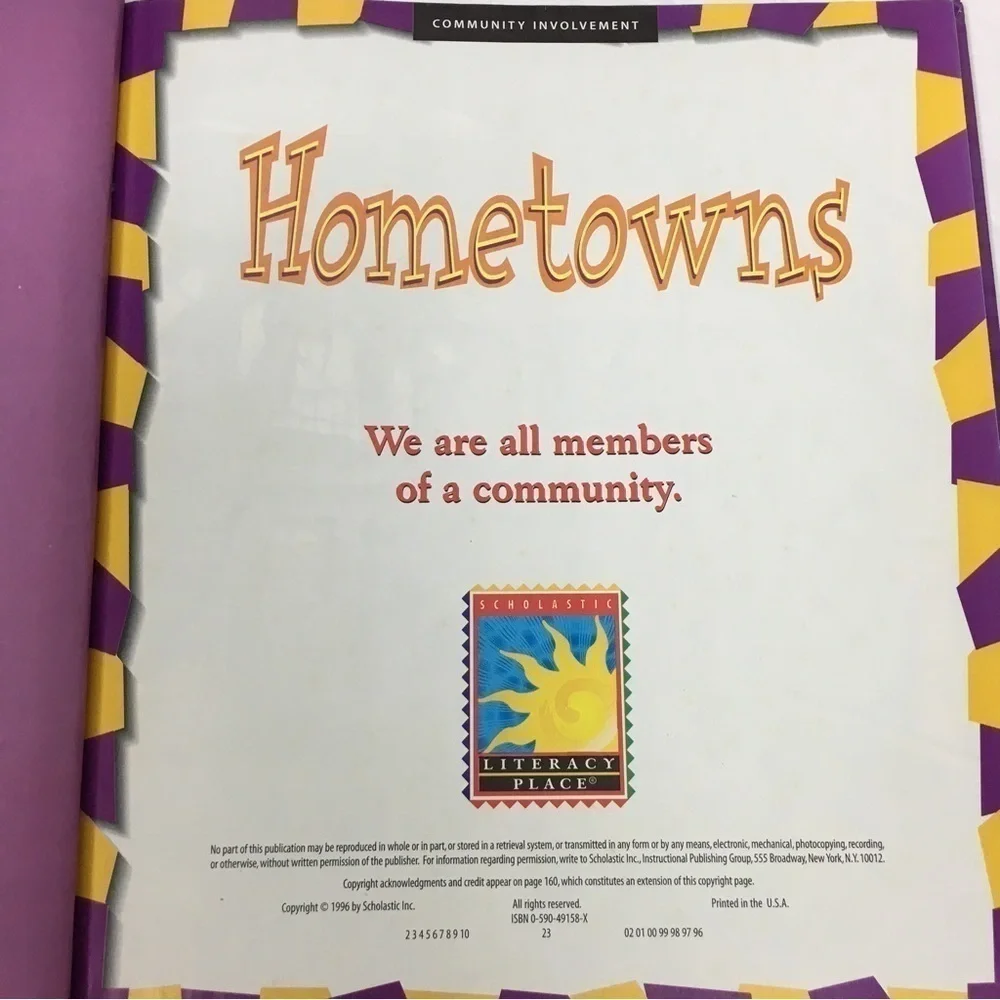 Scholastic vintage 1996