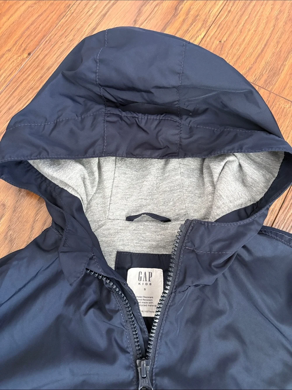 GAP navy windbreaker