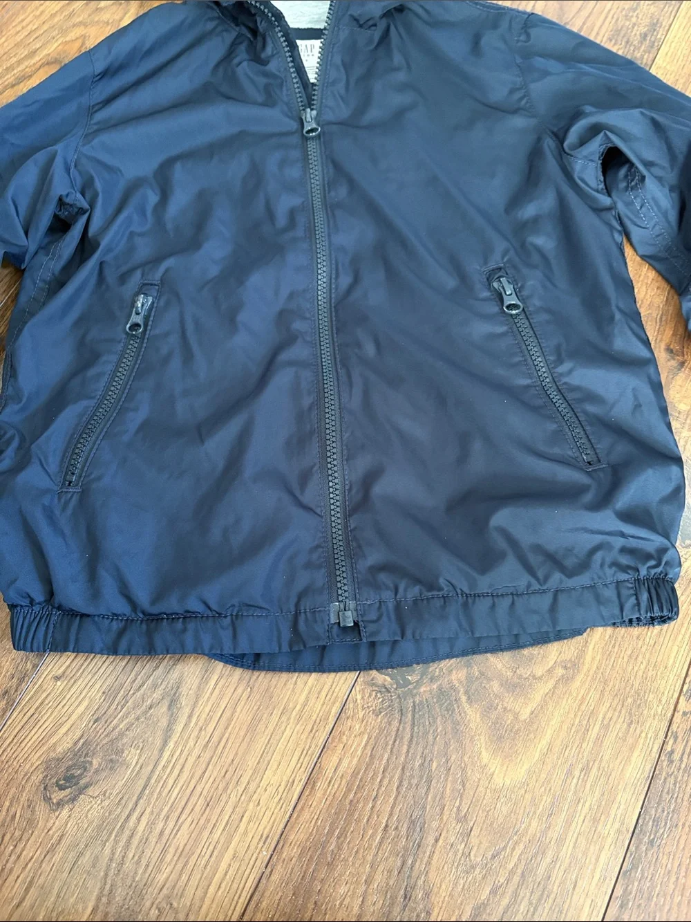 GAP navy windbreaker