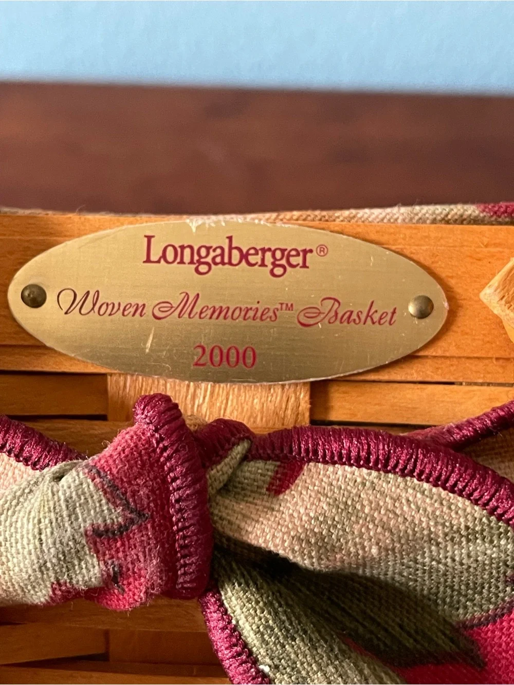 Longaberger vtg excellent